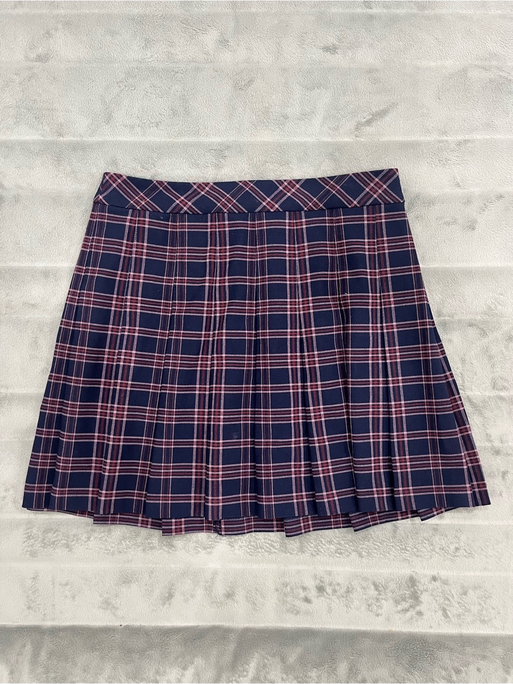 Aritzia Sunday Best Plaid Pleated Mini Skirt